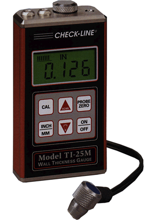 Check Line 1.27-500 mm / 0.01 mm Ultrasonik Kalınlık Ölçüm CihazıCheck LineTI-25M-HWKalınlık Ölçüm 